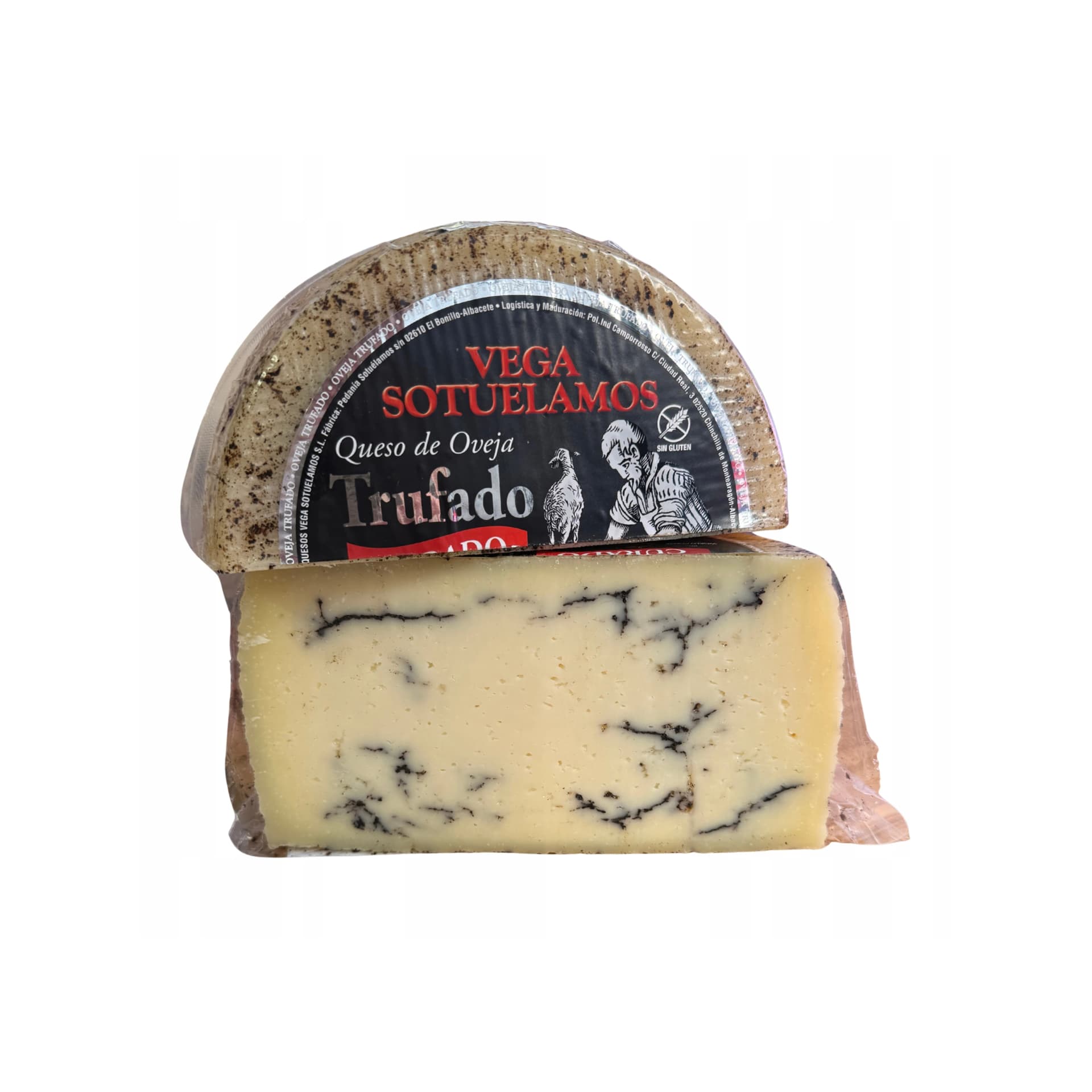 Сыр Queso de Oveja Trufado (овечий сыр с трюфелем)