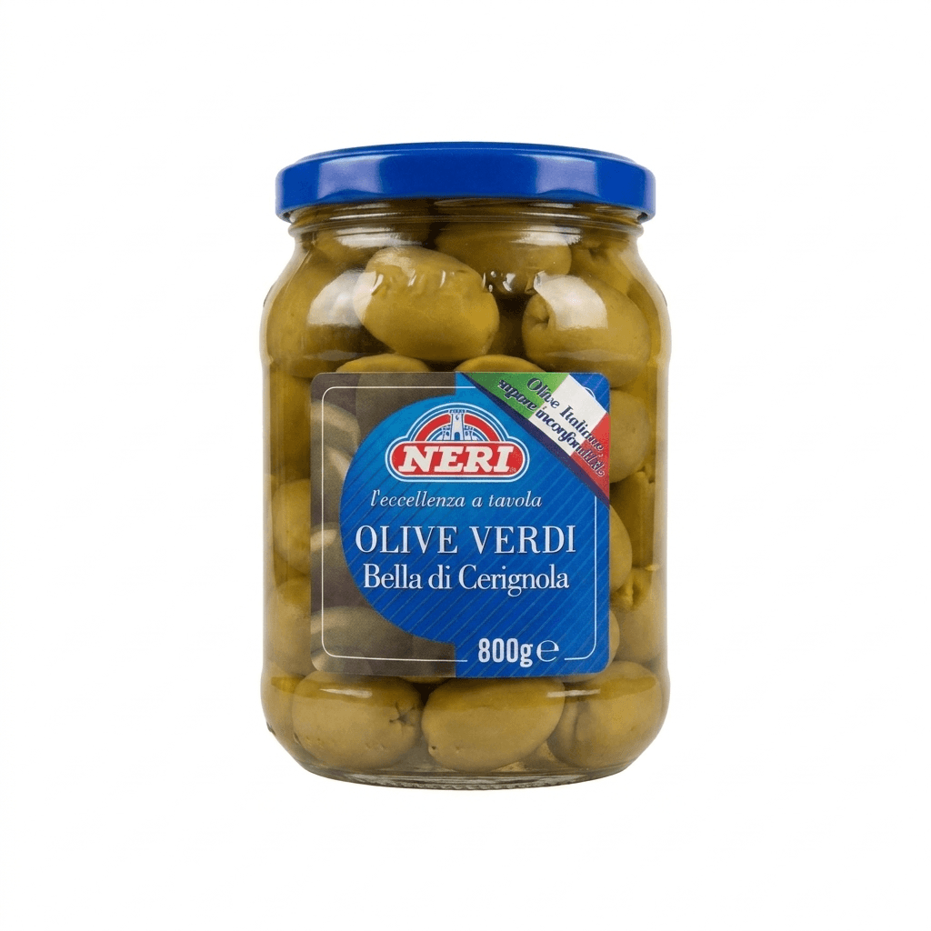 Оливки "NERI" Белла ди Чериньола с косточкой