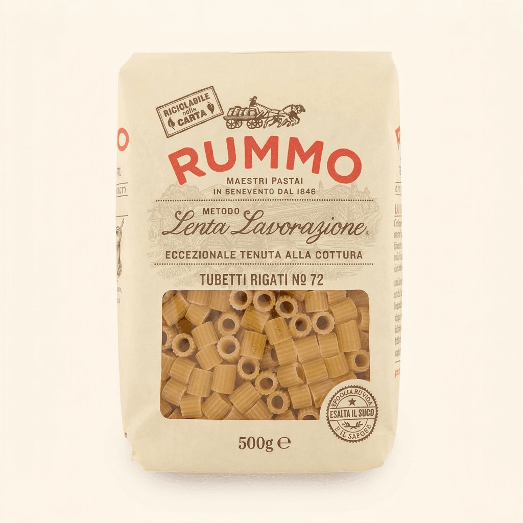 Паста № 72 "Rummo" Тубетти Ригати