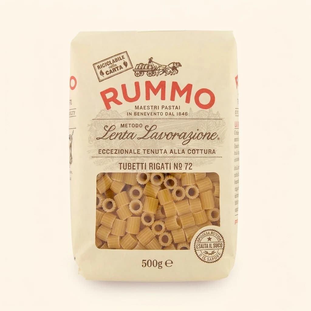 Паста № 72 "Rummo" Тубетти Ригати