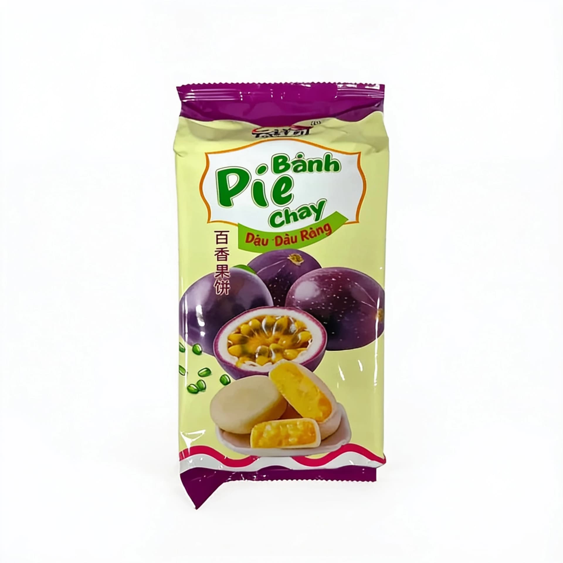 Печенье Banh Pia Chay с маракуйей