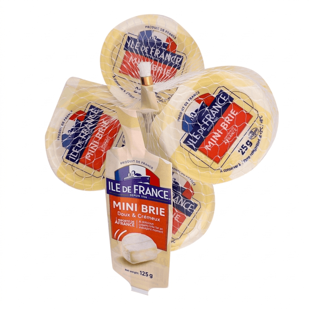 Сыр с белой плесенью мини Petit Brie Ile de France