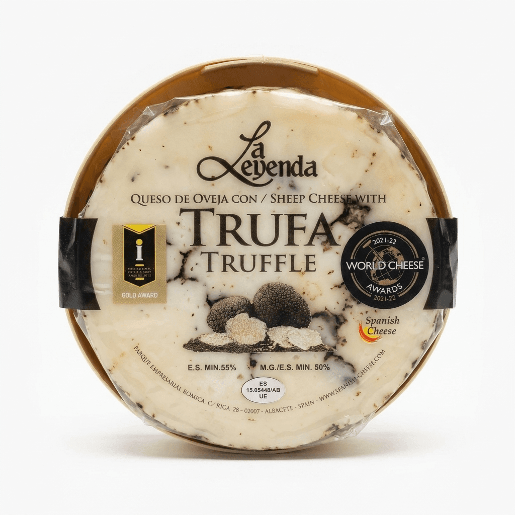 Сыр с черным трюфелем La Leyenda Queso de Oveja con Trufa