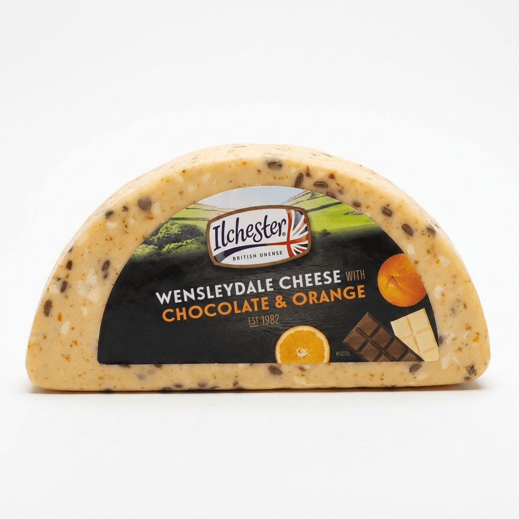 Сыр Wensleydale с шоколадом и апельсином