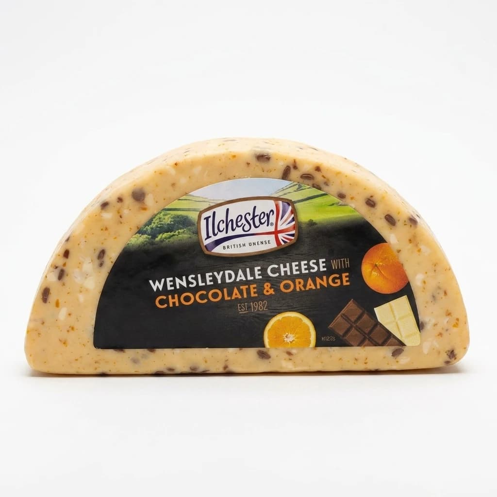 Сыр Wensleydale с шоколадом и апельсином
