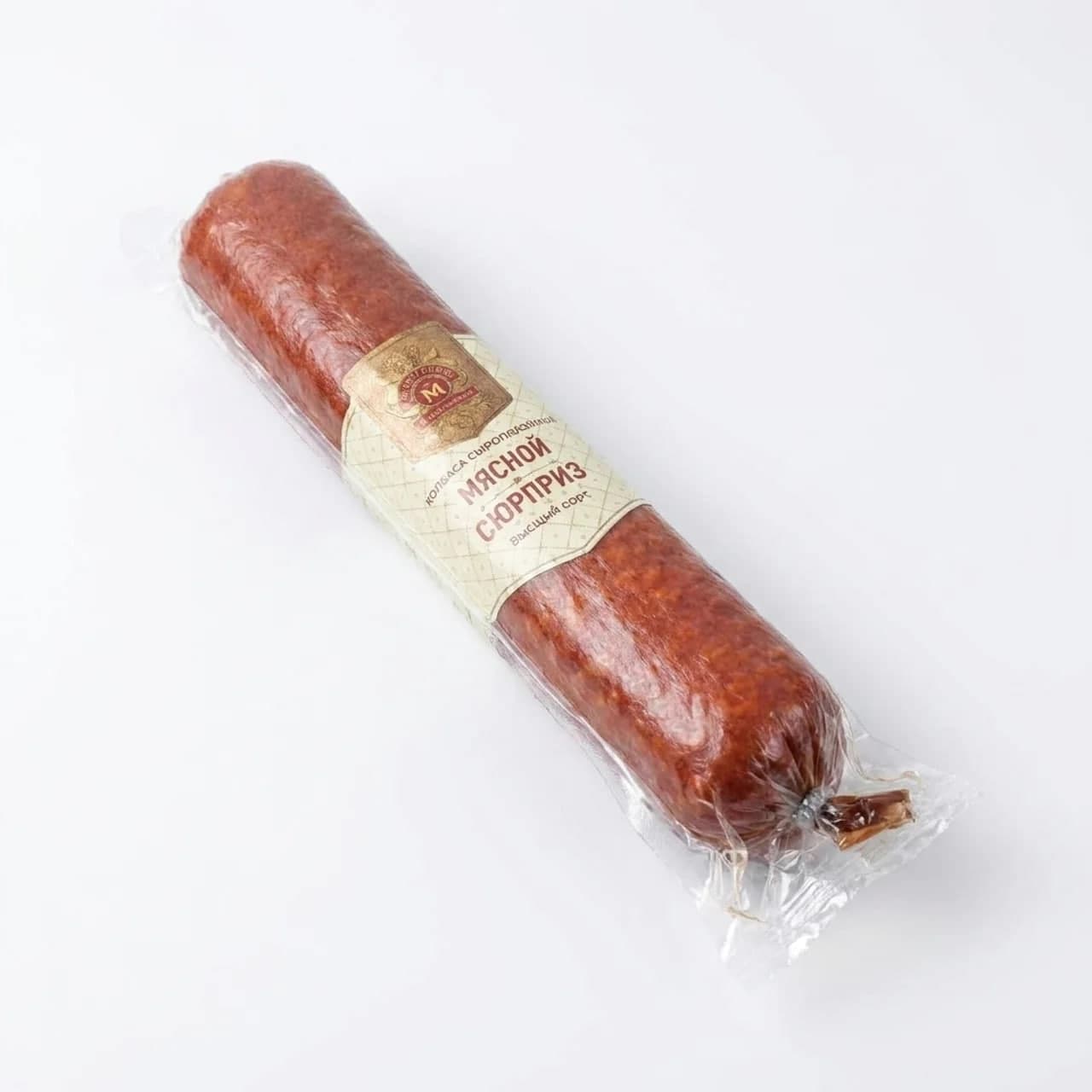 Сырокопченая колбаса «Мясной сюрприз»