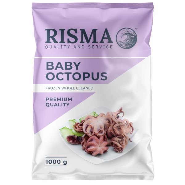 Осьминоги молодые очищ с/м