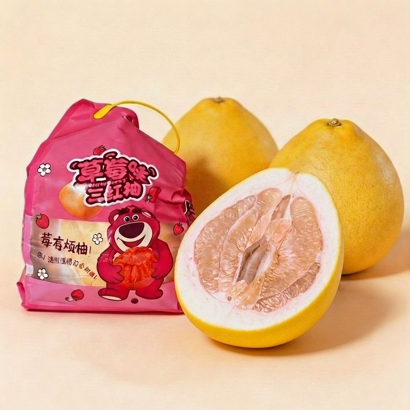 Клубничное помело