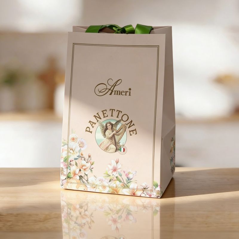 Кулич-панеттоне Ameri с изюмом и апельсиновыми цукатами