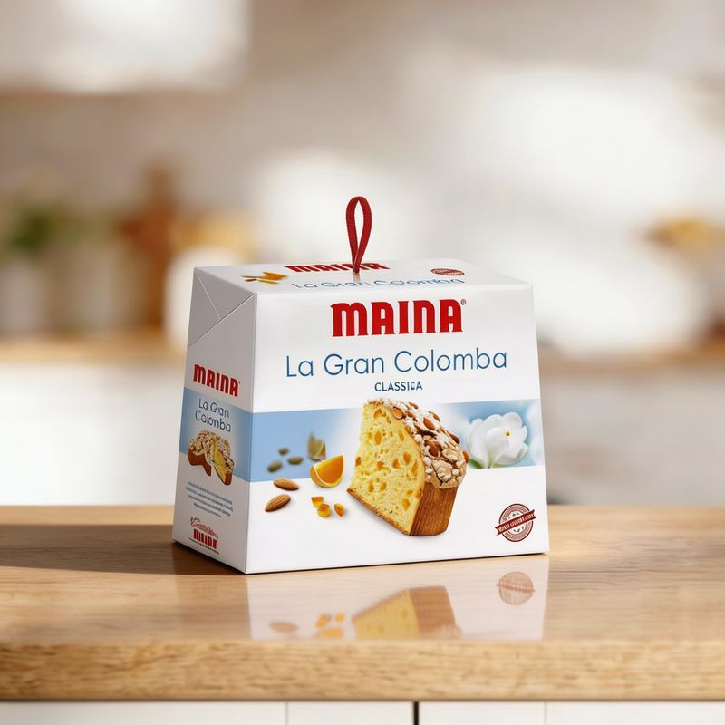 Кулич La Gran Colomba с апельсиновыми цукатами Maina