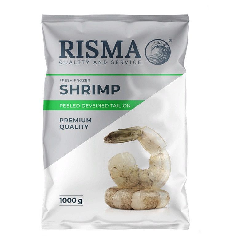 Креветки Ваннамей, очищенные, с хвостом